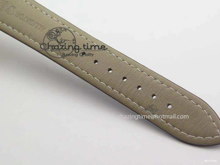 MiroTime 0419 Cellini Date YG White Numeral Dial On Brown Leather Strap A Affordable 3883